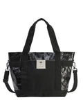 Song For The Mutex Adidas logo-motif panelled tote bag
