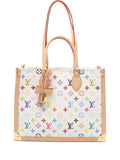 Pre-OwnedLouis Vuitton Pre-Owned2010s x Takashi Murakami monogram tote bag