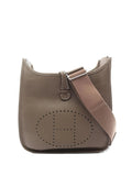 Pre-OwnedHermre-Owned2023 Evelyn 3 Troyes PM perforated-detail shoulder bag