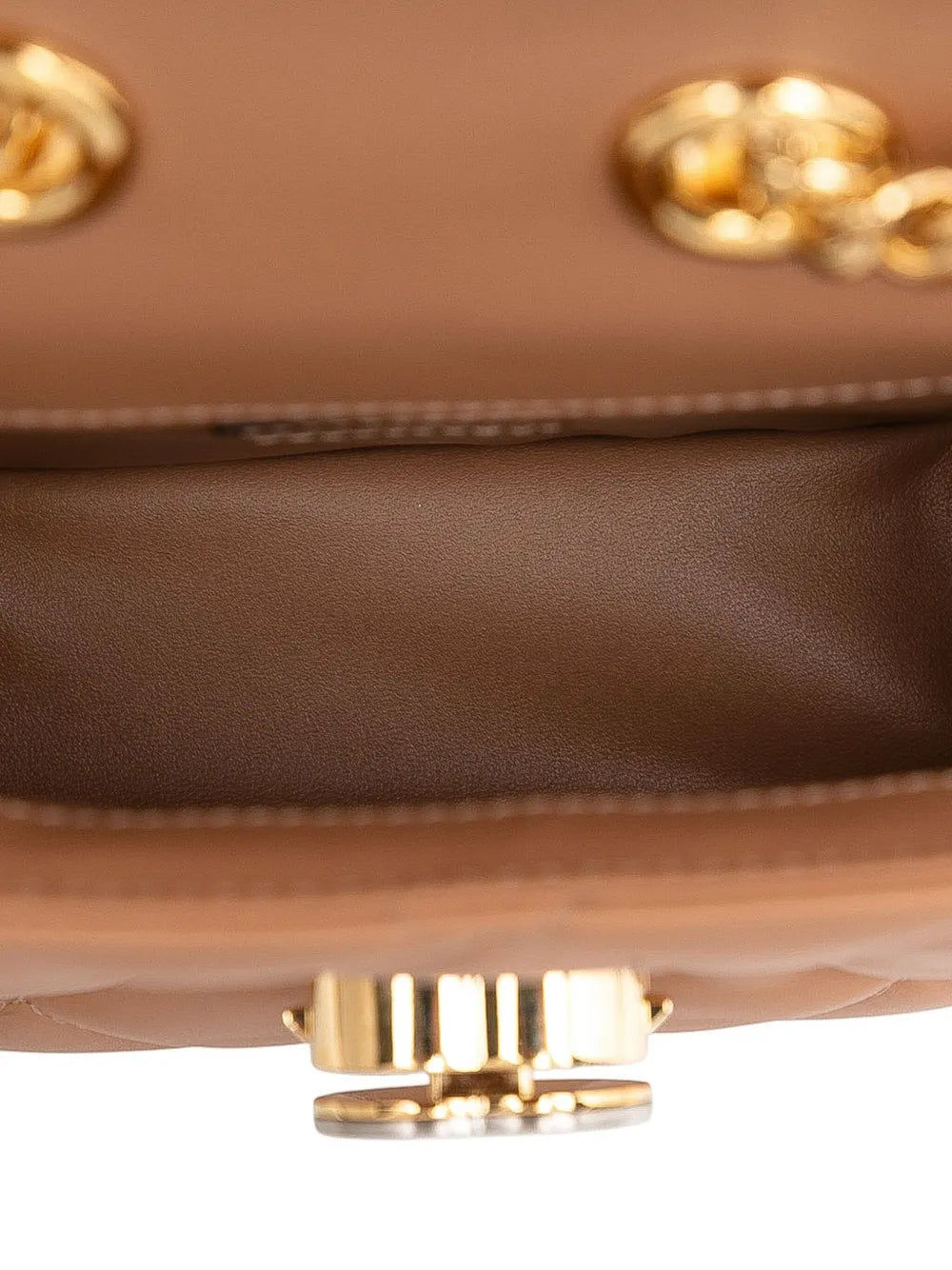 Pre-OwnedGucci Pre-Owned2000-2015 Mini Leather Deco Chain shoulder bag
