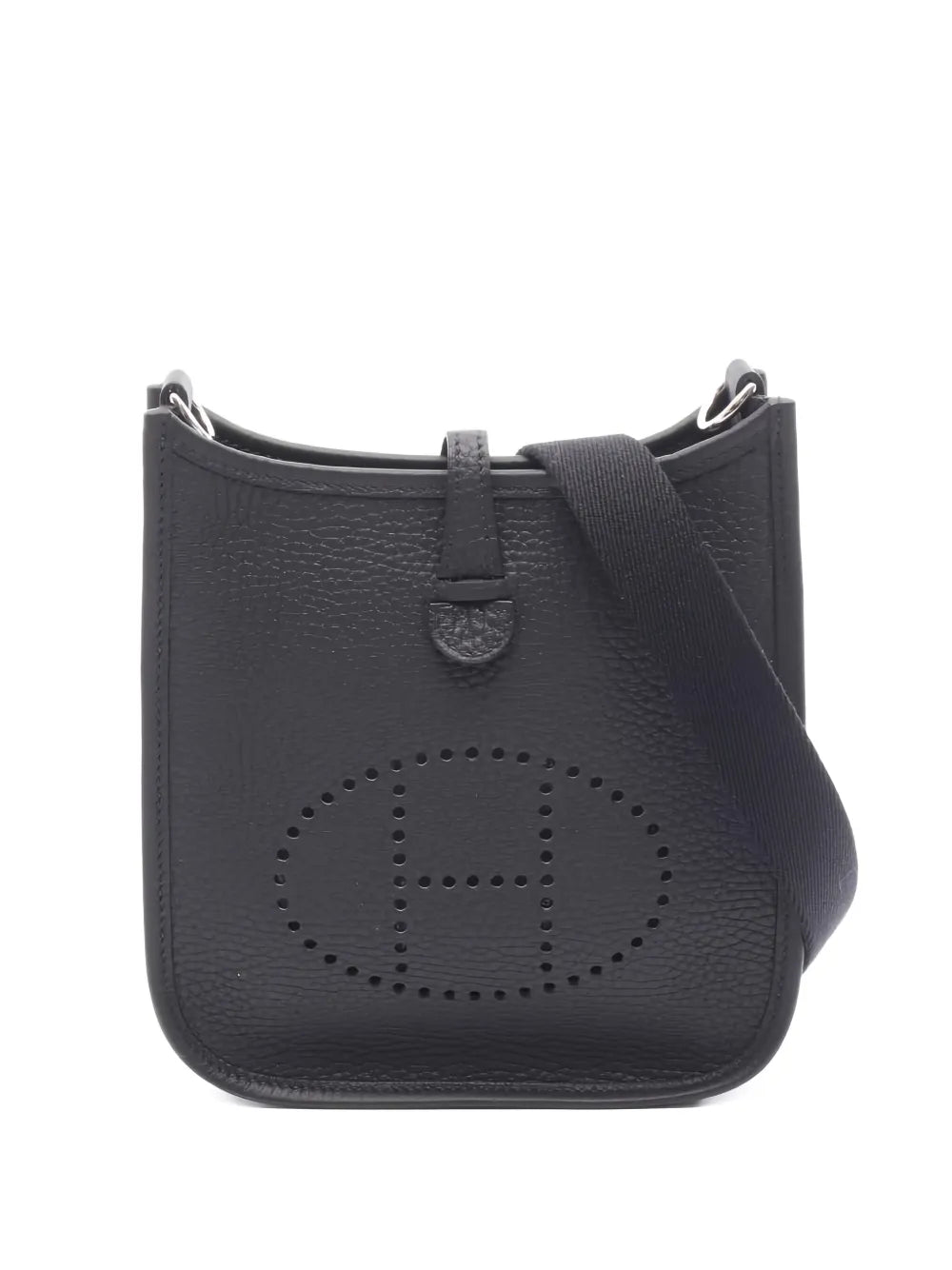 Pre-OwnedHermre-Owned2025 Evelyn TPM perforated-logo shoulder bag