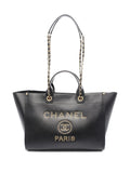 Pre-OwnedCHANEL Pre-Owned2018-2019 Deauville Chain tote bag