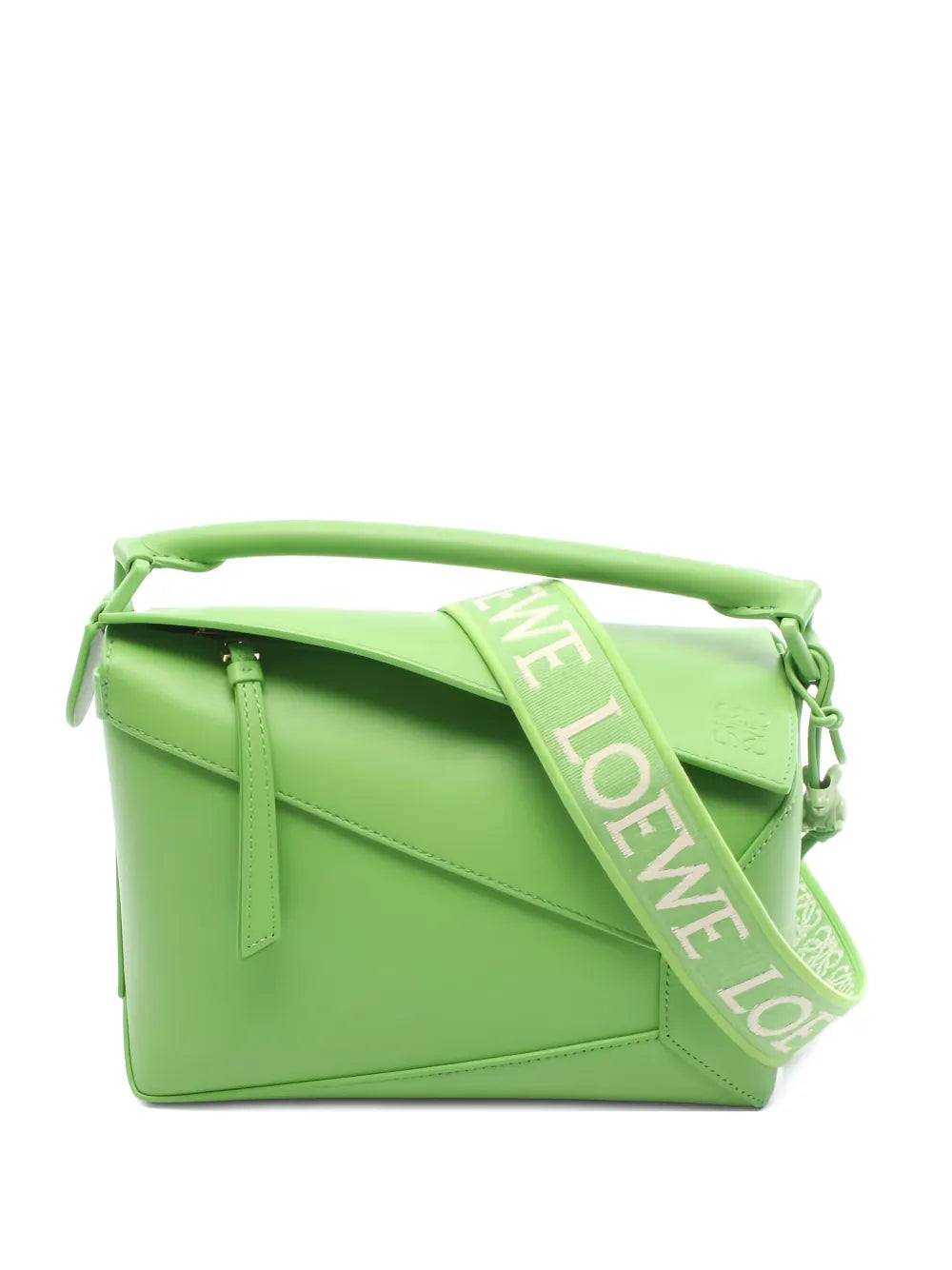 Pre-OwnedLoewe Pre-Owned2010s small Puzzle Edge leather handbag