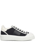 Hogan H-Stripes Logo-Detail Lace-Up Sneakers