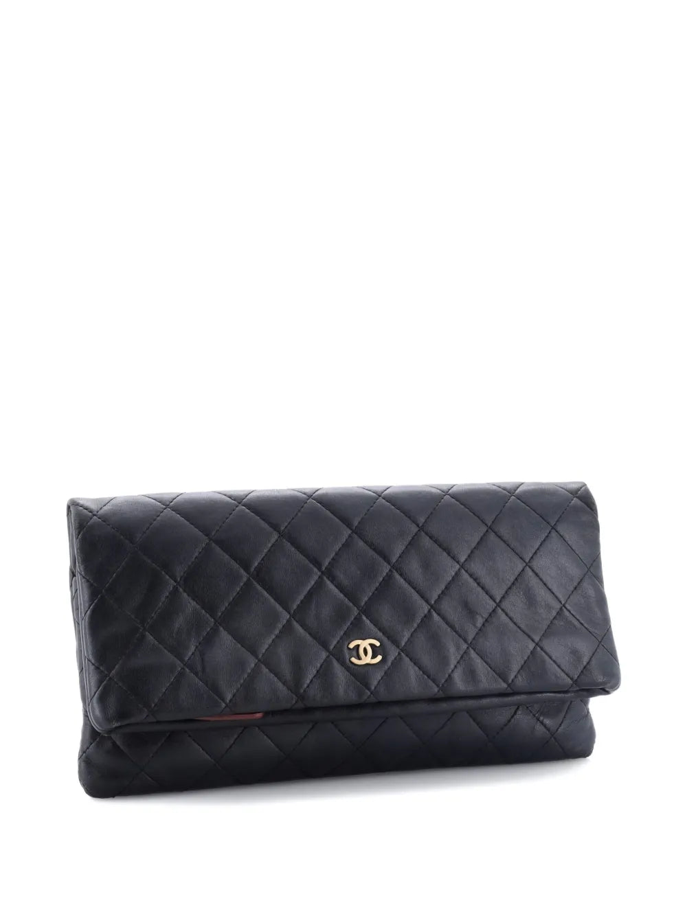 Pre-OwnedCHANEL Pre-OwnedBeauty CC Quilted Lambskin clutch bag