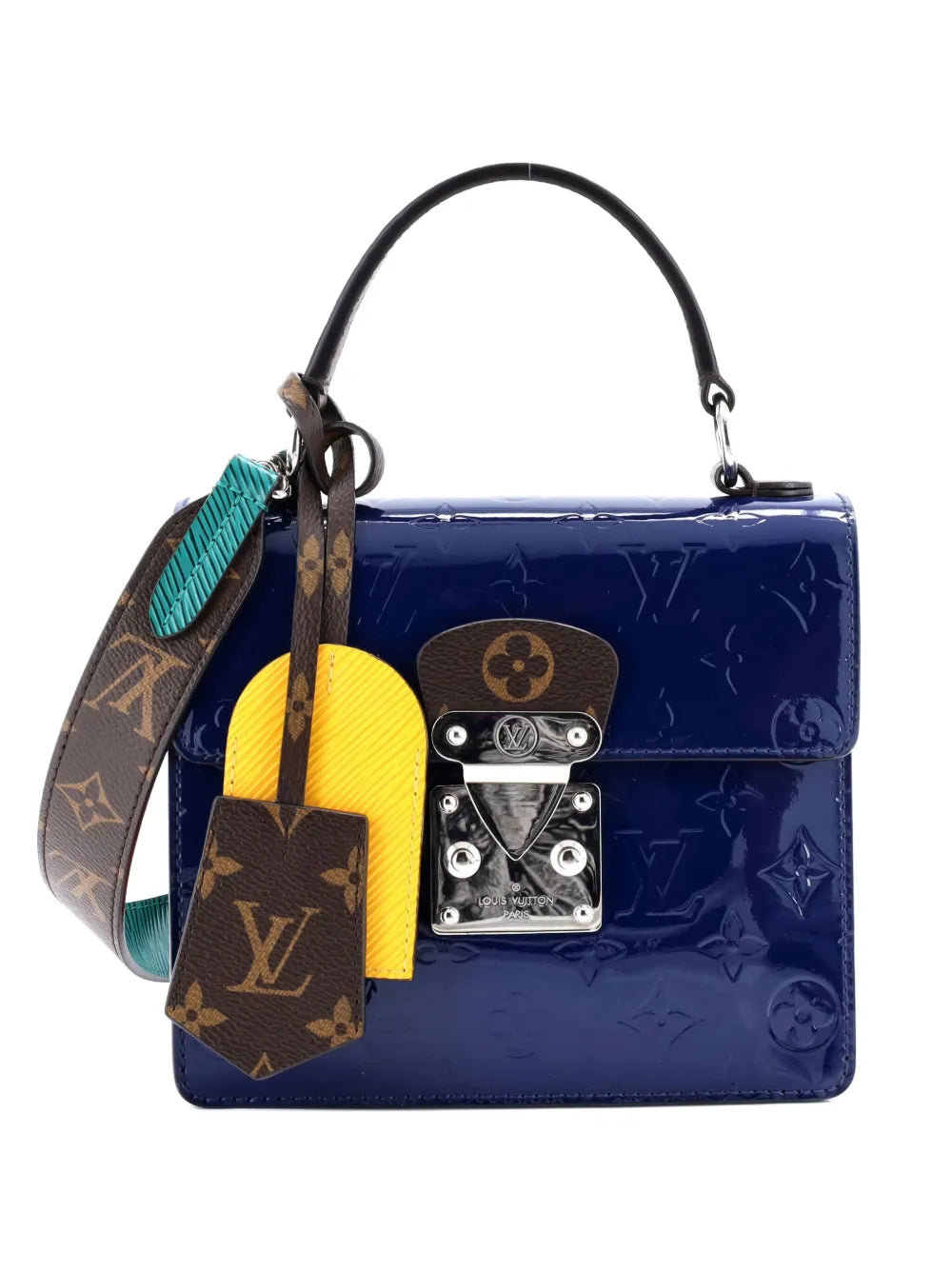 Pre-OwnedLouis Vuitton Pre-OwnedSpring Street NM Handbag Monogram Vernis with Monogram Canvas and Epi Leather shoulder bag