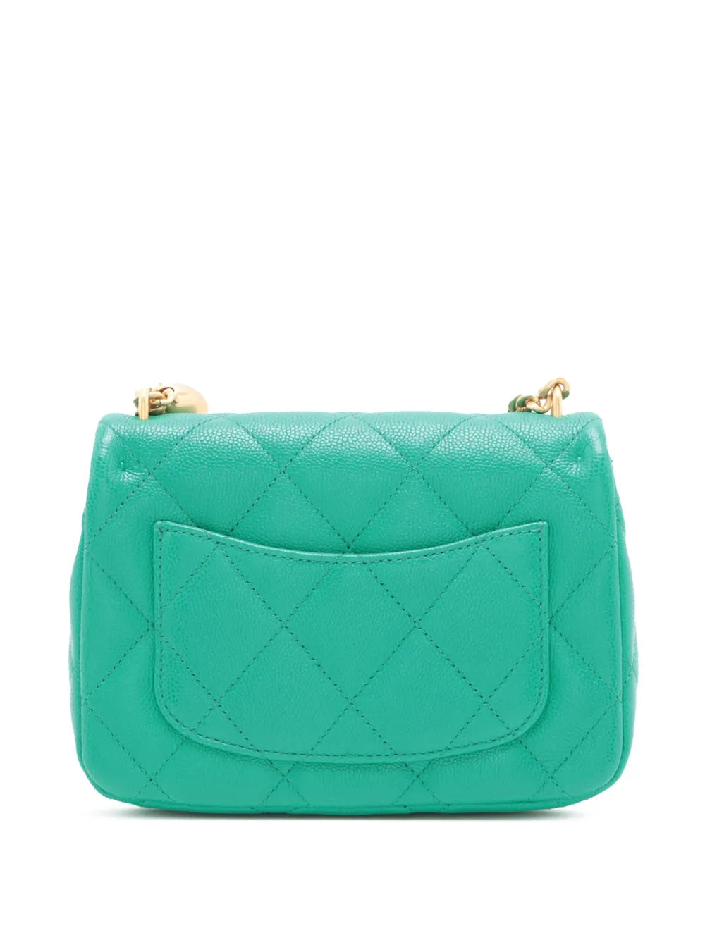 Pre-OwnedCHANEL Pre-Owned2021-2025 Mini Quilted Caviar Sweetheart Flap crossbody bag