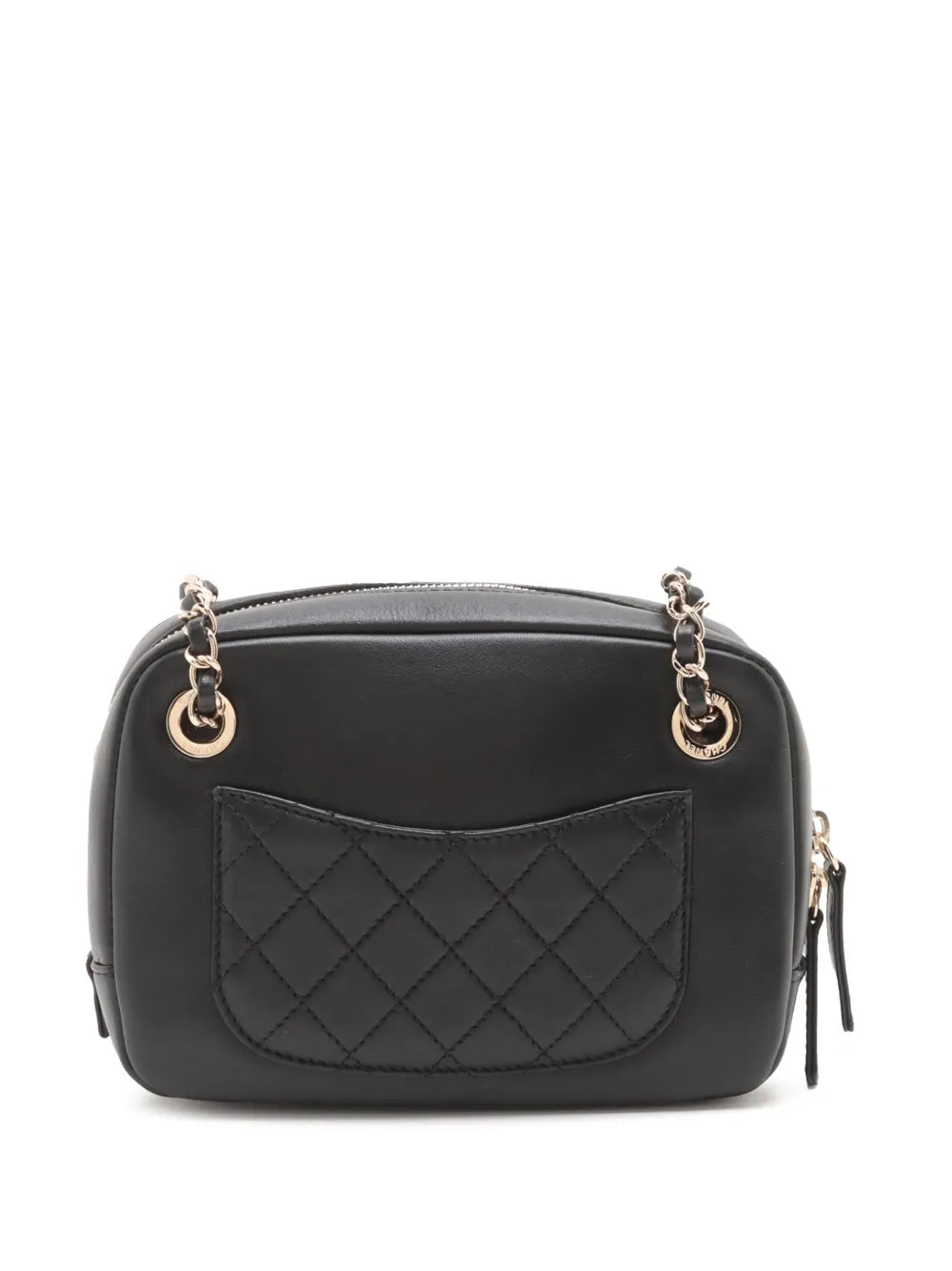 Pre-OwnedCHANEL Pre-Owned2021 Lambskin Giant Crystal CC Camera Bag crossbody bag