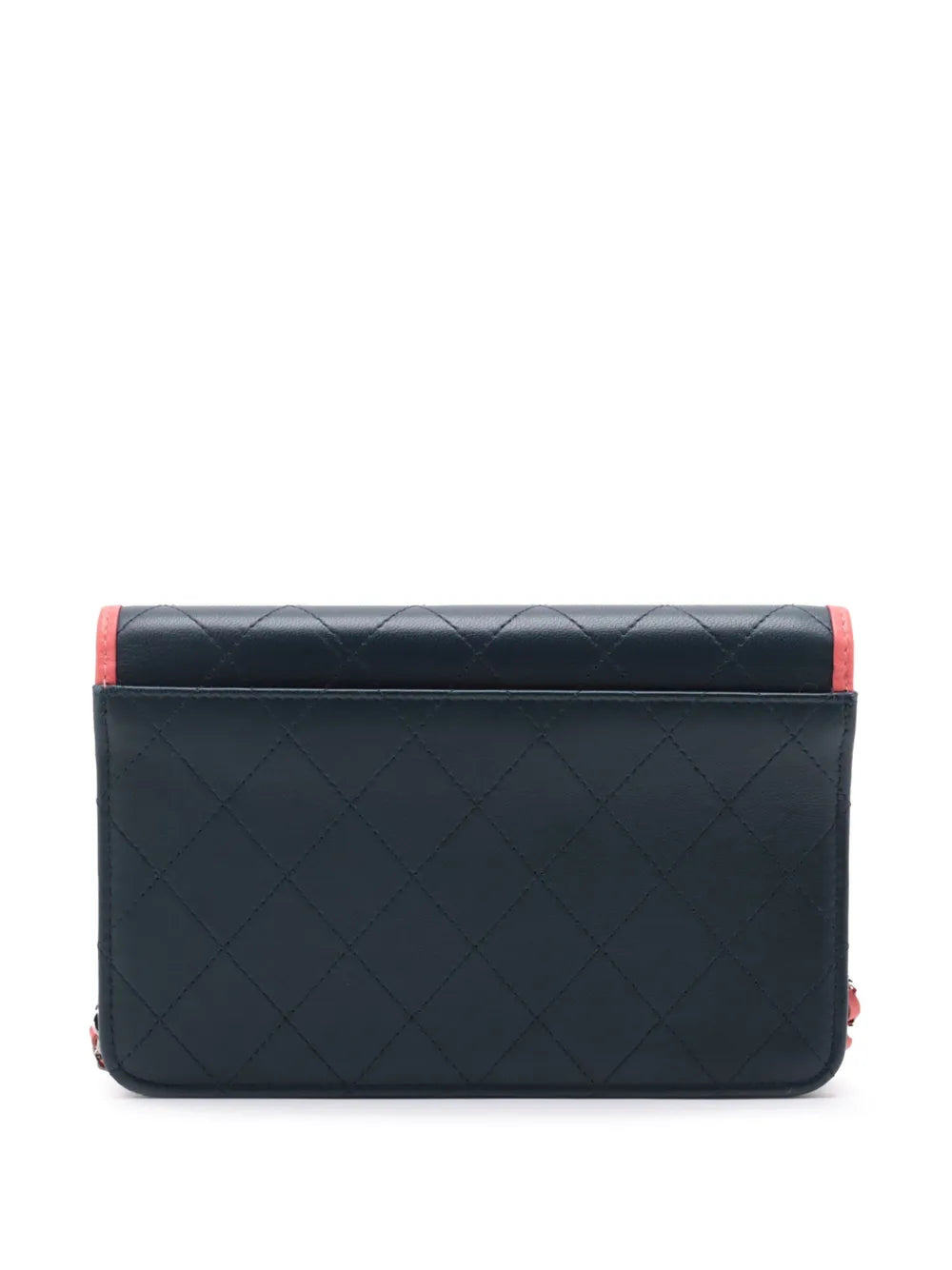 Pre-OwnedCHANEL Pre-Owned2019 Quilted Lambskin Color Pop Wallet on Chain crossbody bag