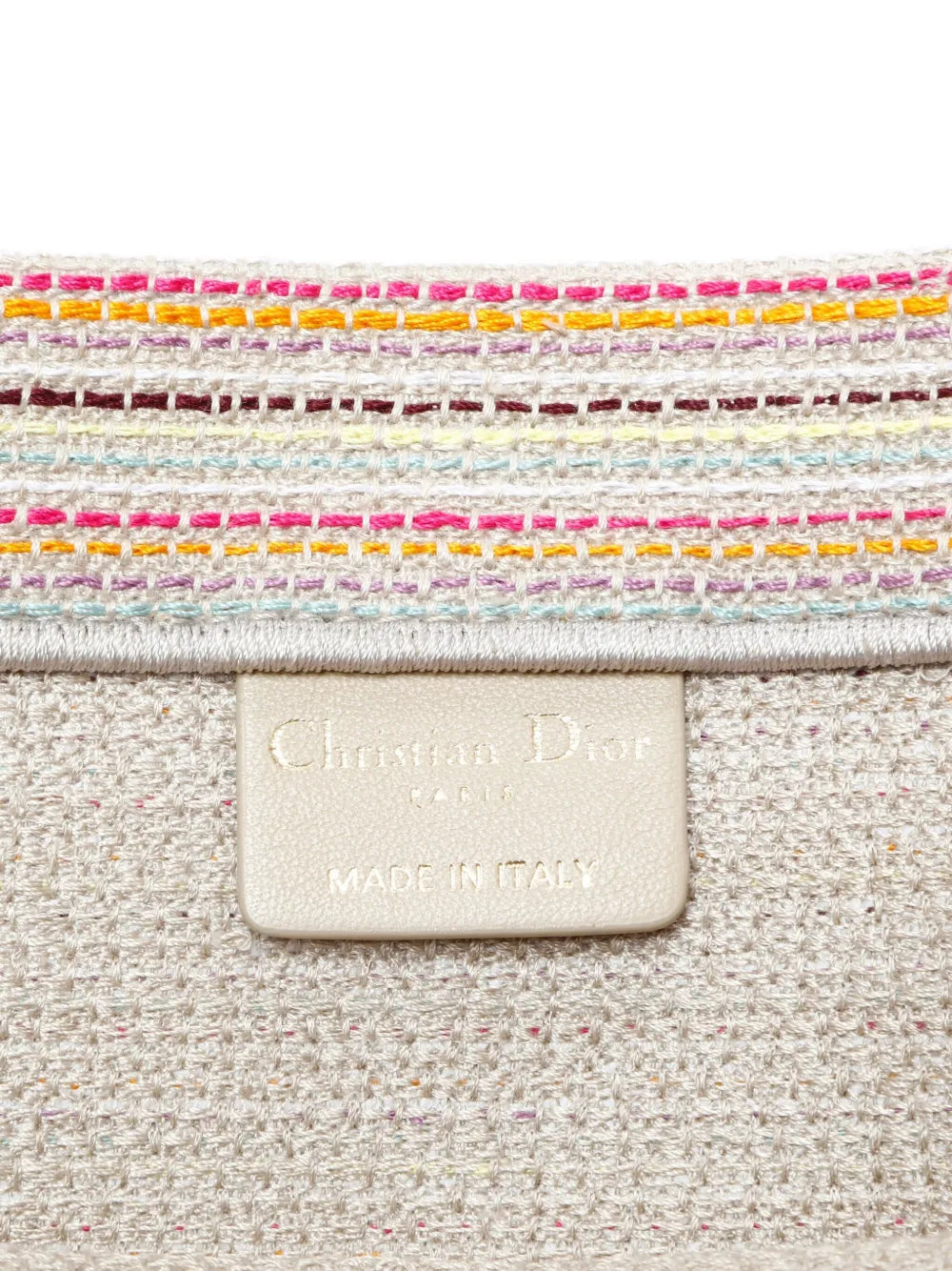 Pre-OwnedChristian Dior Pre-Owned2020 Book striped tote bag