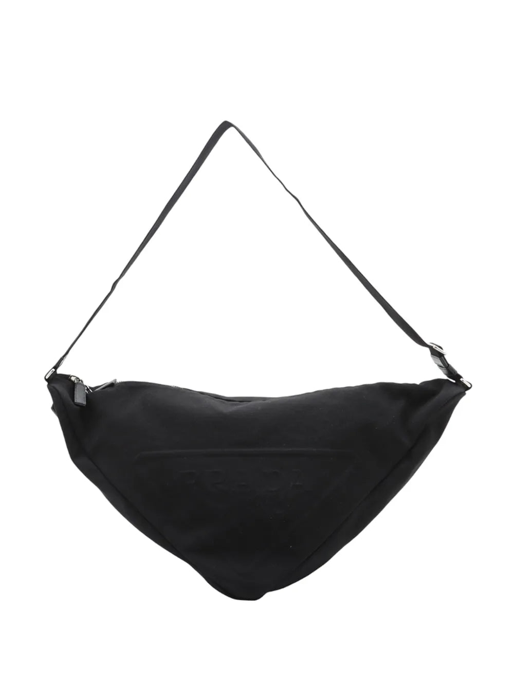 Pre-OwnedPrada Pre-Owned2013-2025 Canvas Canapa Triangle Logo shoulder bag