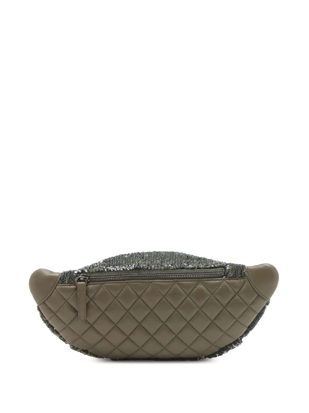 Pre-OwnedCHANEL Pre-Owned2016-2017 Sequin and Quilted Lambskin Coco Cuba Waist Bag belt bag