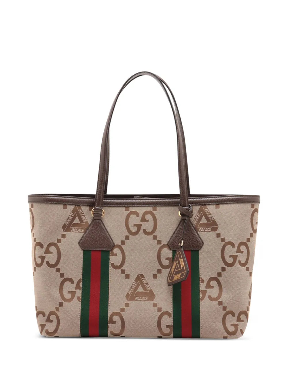 Pre-OwnedGucci Pre-Owned2016-2025 Palace Medium Jumbo GG Canvas Web tote bag
