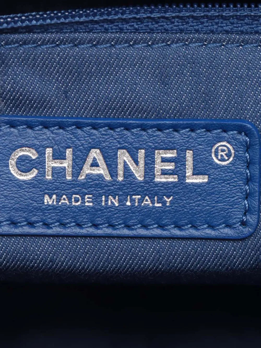 Pre-OwnedCHANEL Pre-Owned2019 Jumbo Stripe Jersey Felt and Rope Flap satchel
