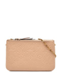 Pre-OwnedLouis Vuitton Pre-Owned2018 Monogram Empreinte Double Zip Pochette crossbody bag