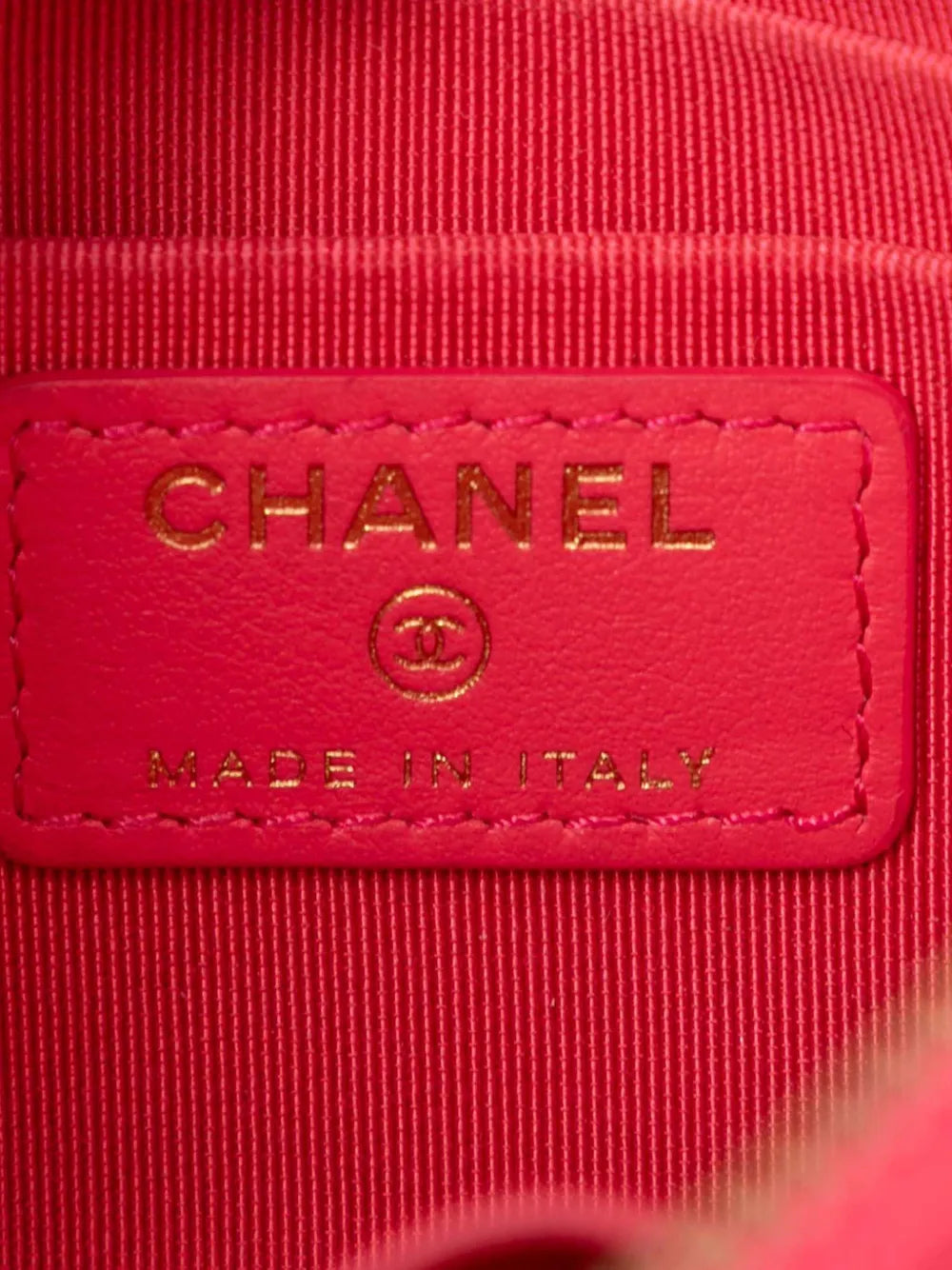 Pre-OwnedCHANEL Pre-Owned2020 Small Lambskin 19 O Case Pouch clutch bag