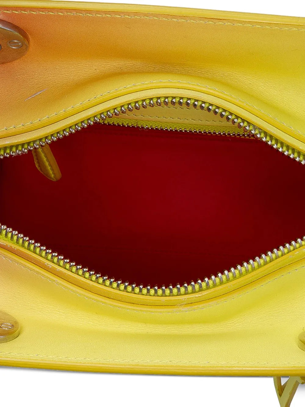 Pre-OwnedChristian Dior Pre-Owned2013 Medium Ombre Calfskin Lady Dior satchel