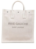 Pre-OwnedSaint Laurent Pre-Owned2022 Canvas Rive Gauche North South tote bag