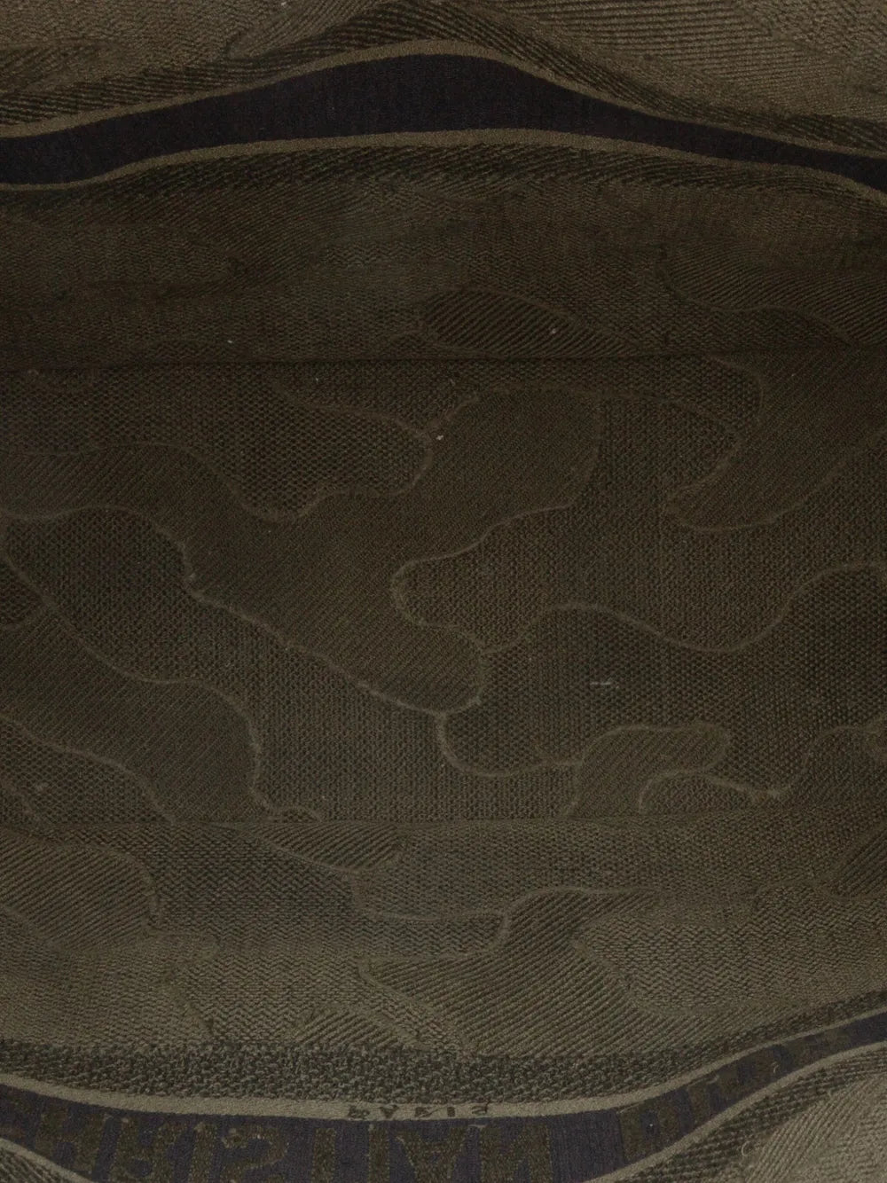 Pre-OwnedChristian Dior Pre-Owned2019 Large Embroidered Canvas Camouflage Book tote bag