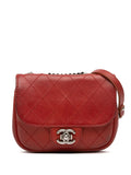 Pre-OwnedCHANEL Pre-Owned2014-2015 Paris Dallas Goatskin Wild Stitch Flap crossbody bag