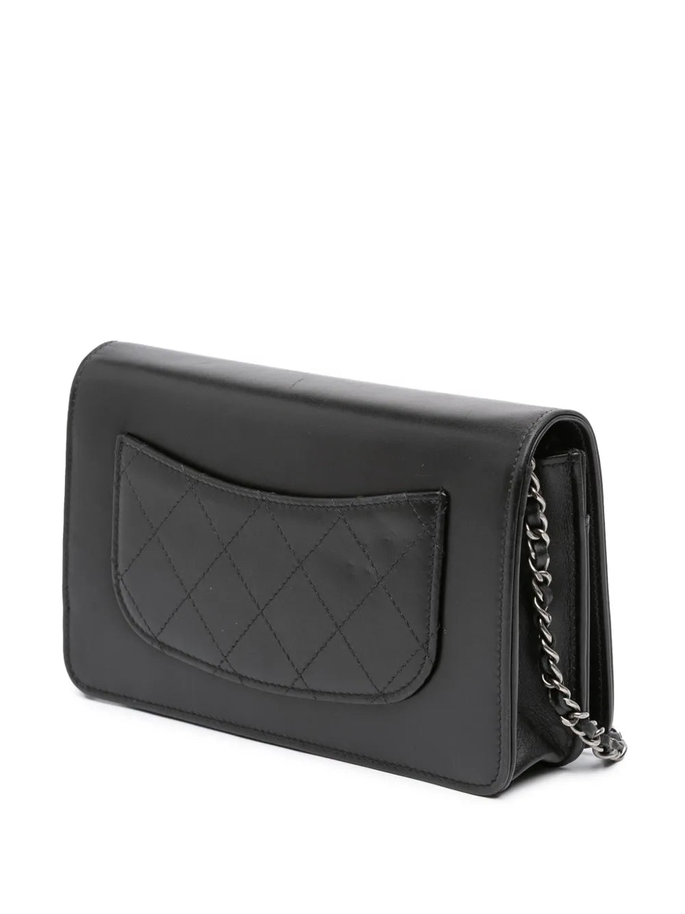 Pre-OwnedCHANEL Pre-Owned2019 Calfskin Chain 20s Signe Wallet on Chain crossbody bag