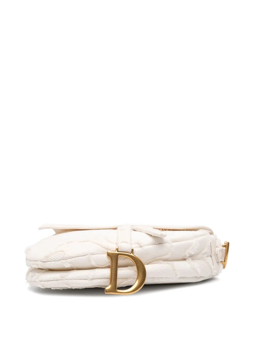 Pre-OwnedChristian Dior Pre-Owned2020 Canvas Embroidered Camouflage Saddle Bag shoulder bag