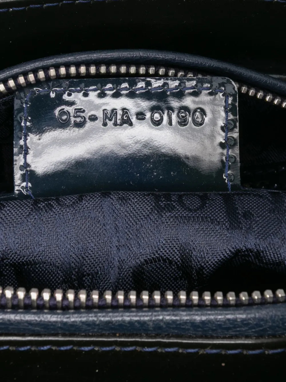 Pre-OwnedChristian Dior Pre-Owned2010 Large Patent Cannage Lady Dior satchel