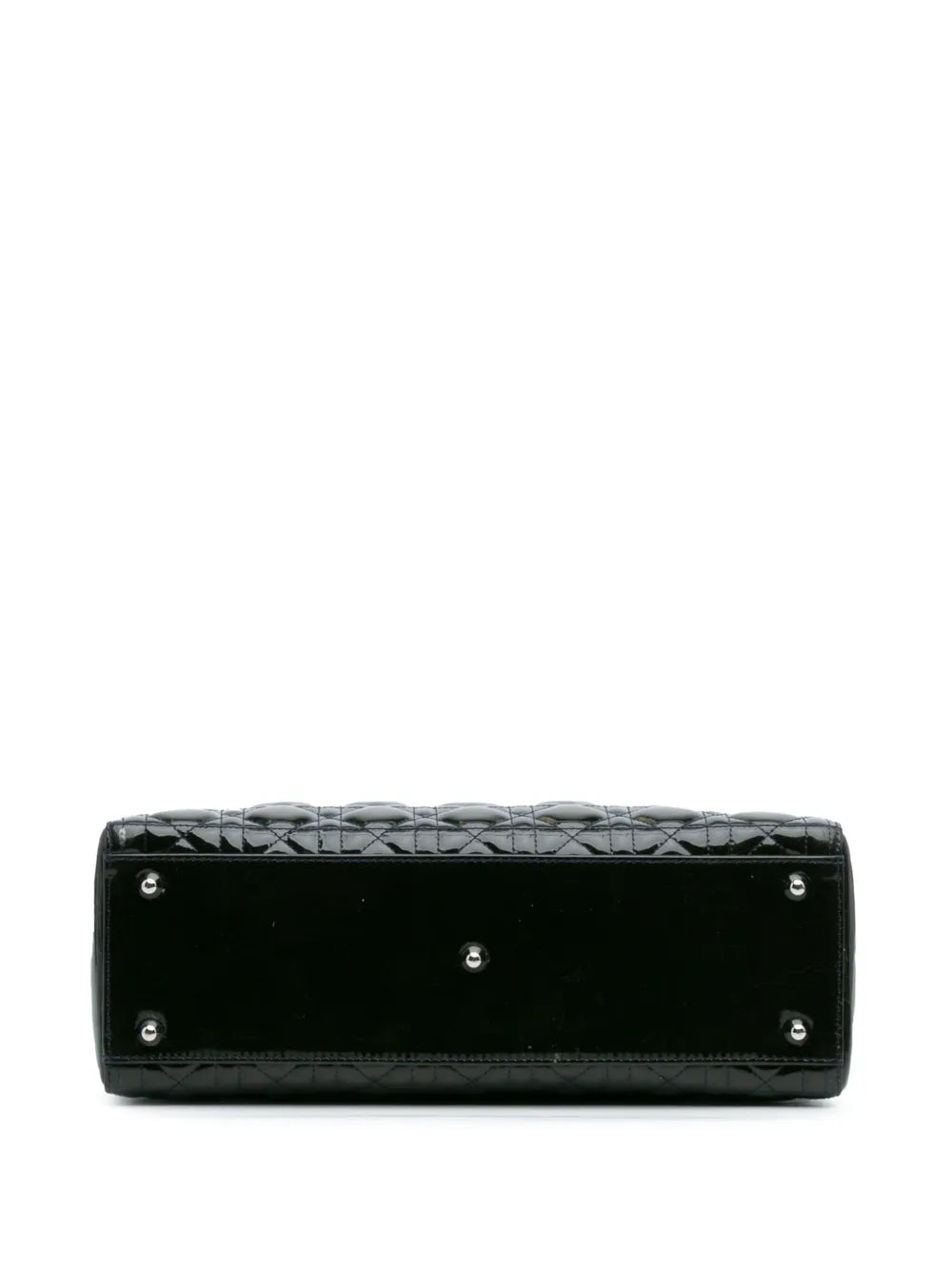 Pre-OwnedChristian Dior Pre-Owned2010 Large Patent Cannage Lady Dior satchel
