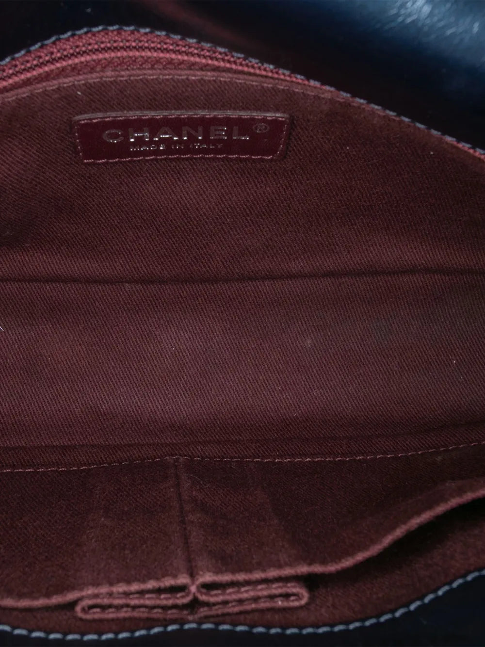 Pre-OwnedCHANEL Pre-Owned2016-2017 Medium Quilted Glazed Calfskin Coco Pleats Flap crossbody bag