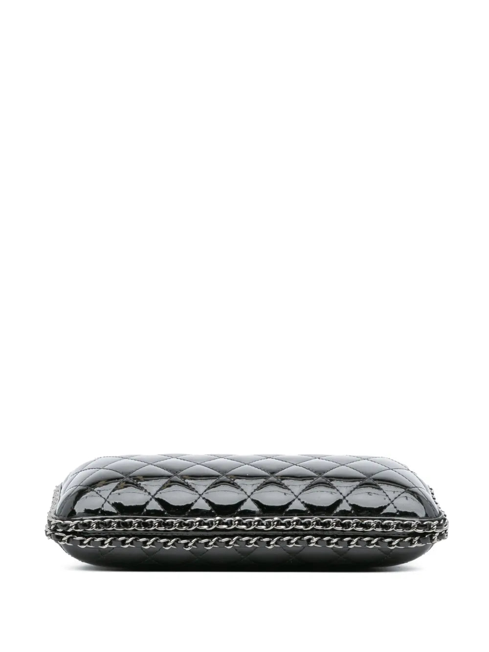 Pre-OwnedCHANEL Pre-Owned2011 Quilted Patent Chain Around Clutch crossbody bag
