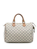 Pre-OwnedLouis Vuitton Pre-Owned2012 Damier Azur Speedy 30 boston bag