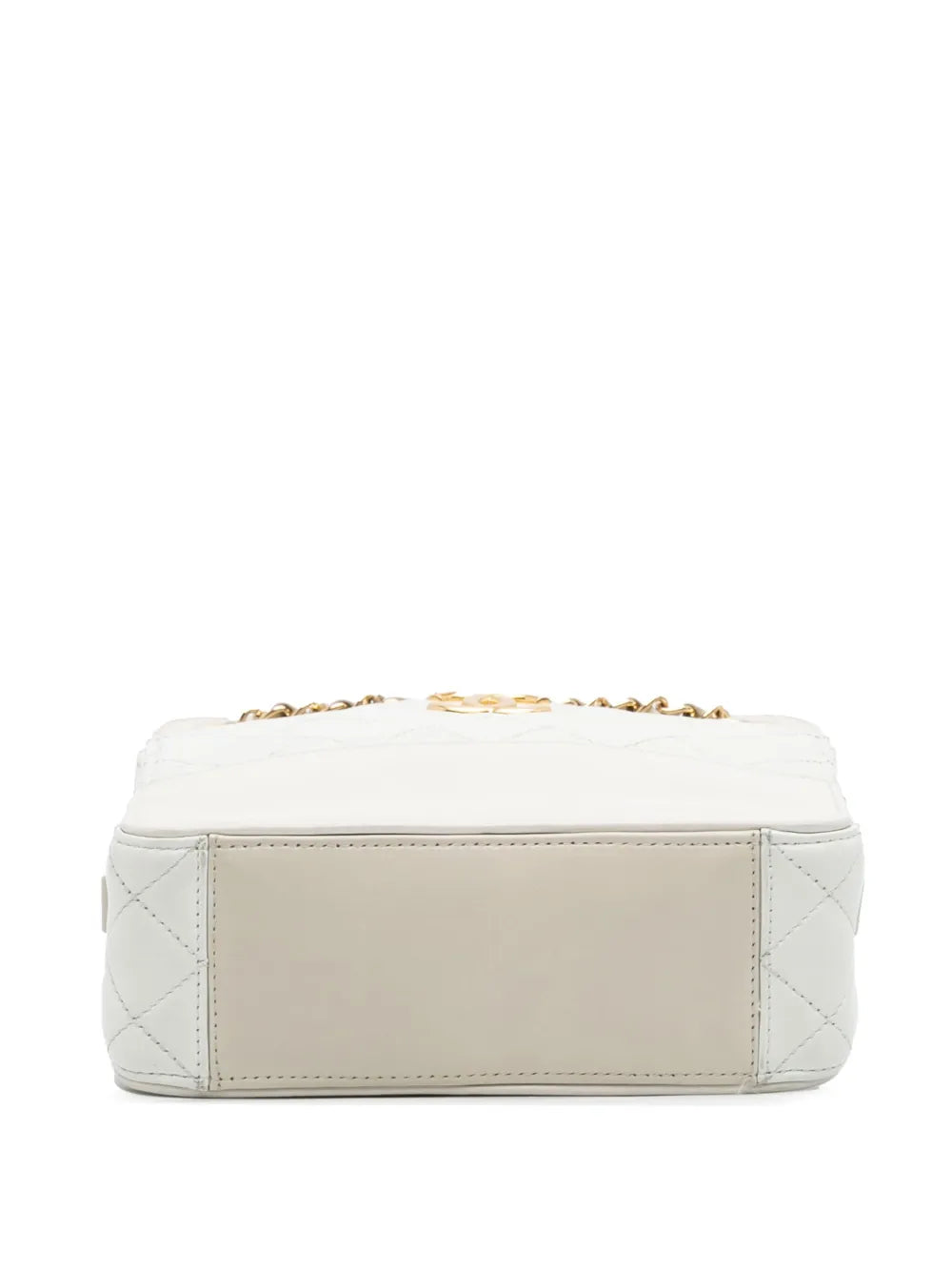 Pre-OwnedCHANEL Pre-Owned2019 CC Quilted Lambskin Chain crossbody bag
