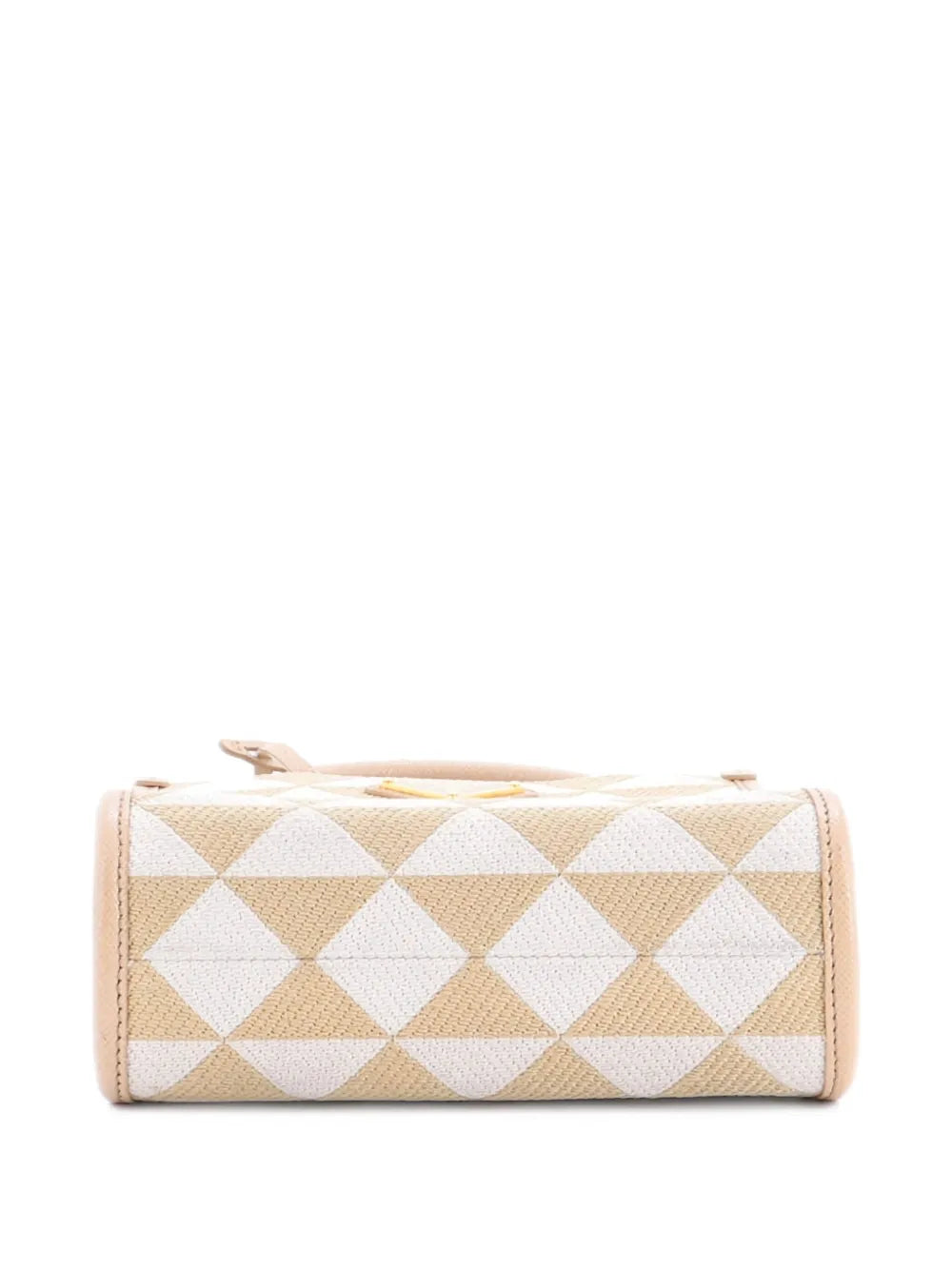 Pre-OwnedPrada Pre-OwnedSymbole Shopper Tote Jacquard Mini crossbody bag