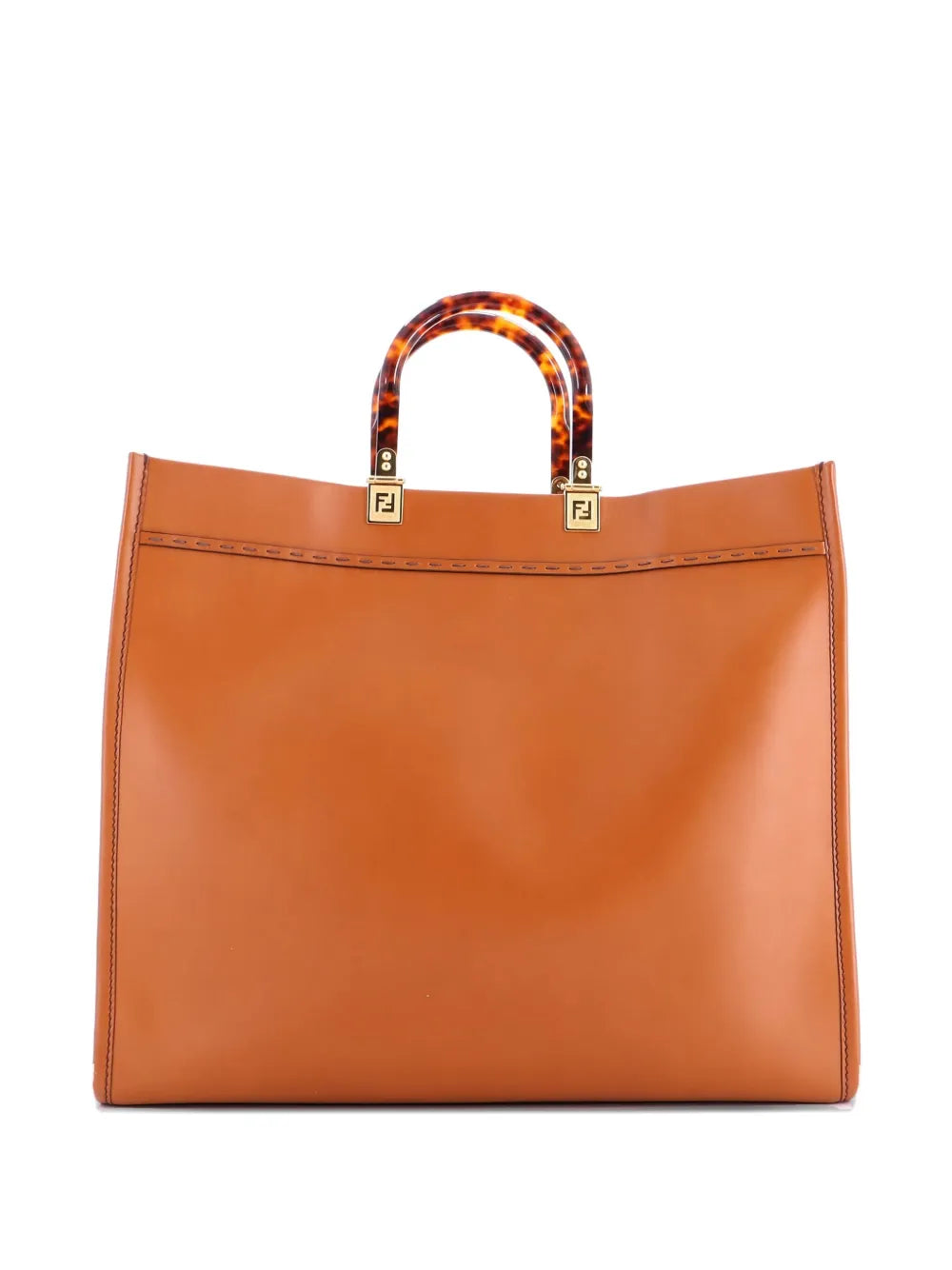 Pre-OwnedFendi Pre-OwnedSunshine Shopper Leather Large tote bag