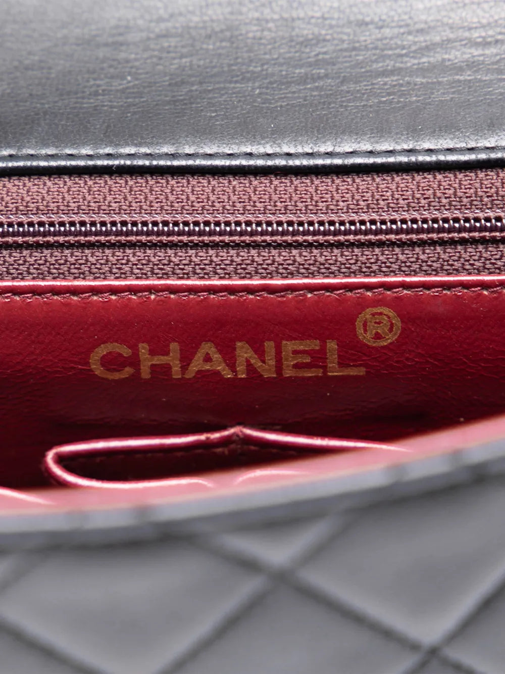 Pre-OwnedCHANEL Pre-Owned1989-1991 Square Quilted Lambskin Single Flap shoulder bag