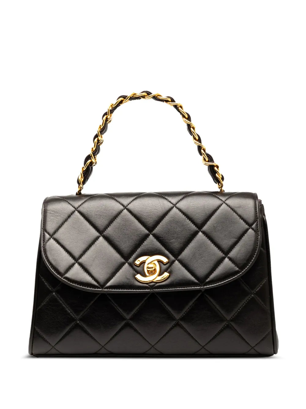 Pre-OwnedCHANEL Pre-Owned1994-1996 CC Quilted Lambskin handbag