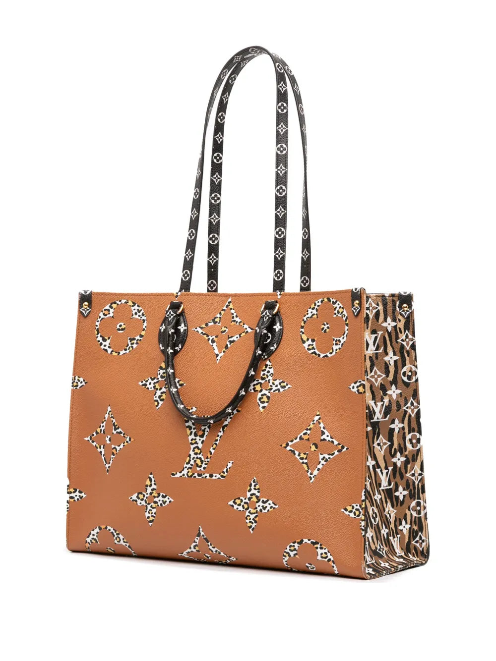 Pre-OwnedLouis Vuitton Pre-Owned2019 Monogram Giant Jungle OnTheGo GM satchel