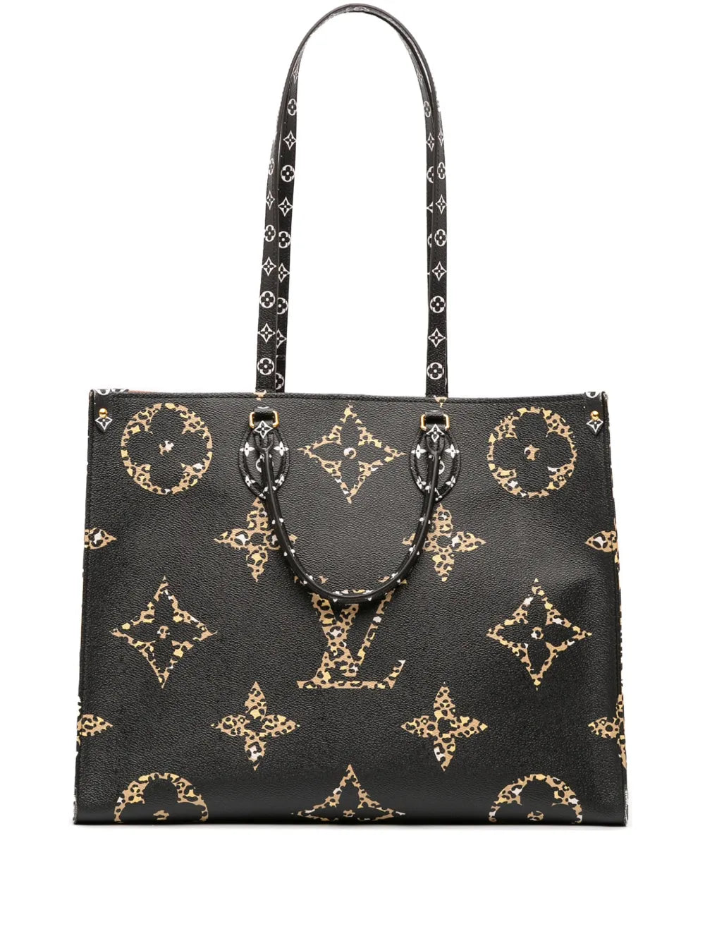 Pre-OwnedLouis Vuitton Pre-Owned2019 Monogram Giant Jungle OnTheGo GM satchel