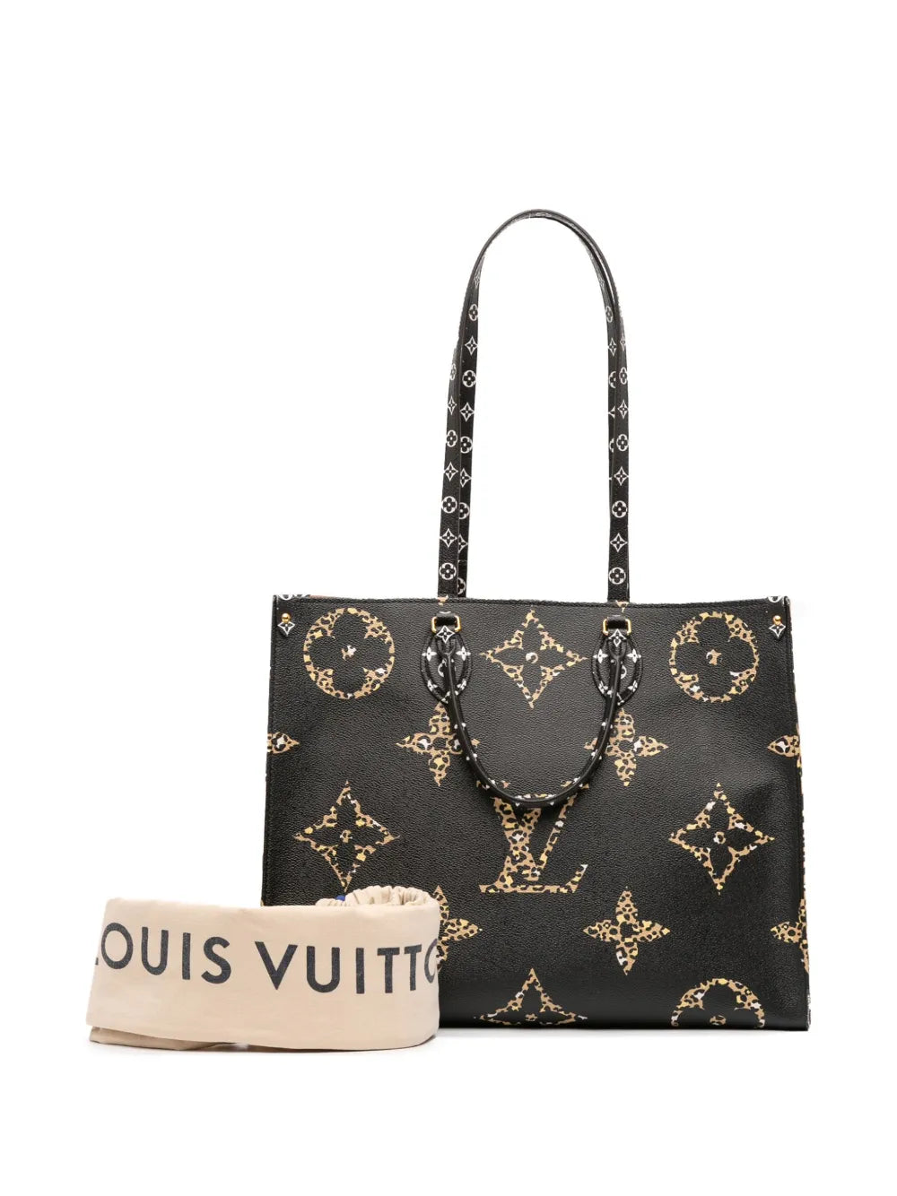 Pre-OwnedLouis Vuitton Pre-Owned2019 Monogram Giant Jungle OnTheGo GM satchel