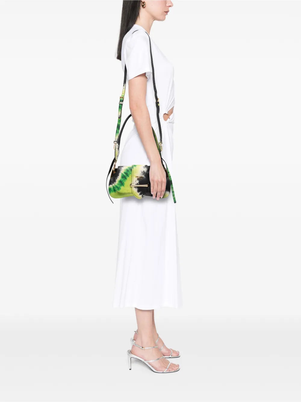 Pre-OwnedPrada Pre-Owned2013-2025 City Calf Tie Dye Sidonie satchel