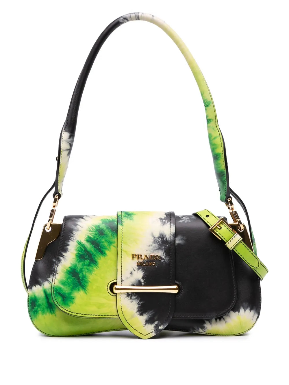 Pre-OwnedPrada Pre-Owned2013-2025 City Calf Tie Dye Sidonie satchel