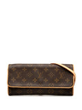 Pre-OwnedLouis Vuitton Pre-Owned2000 Monogram Pochette Twin GM crossbody bag