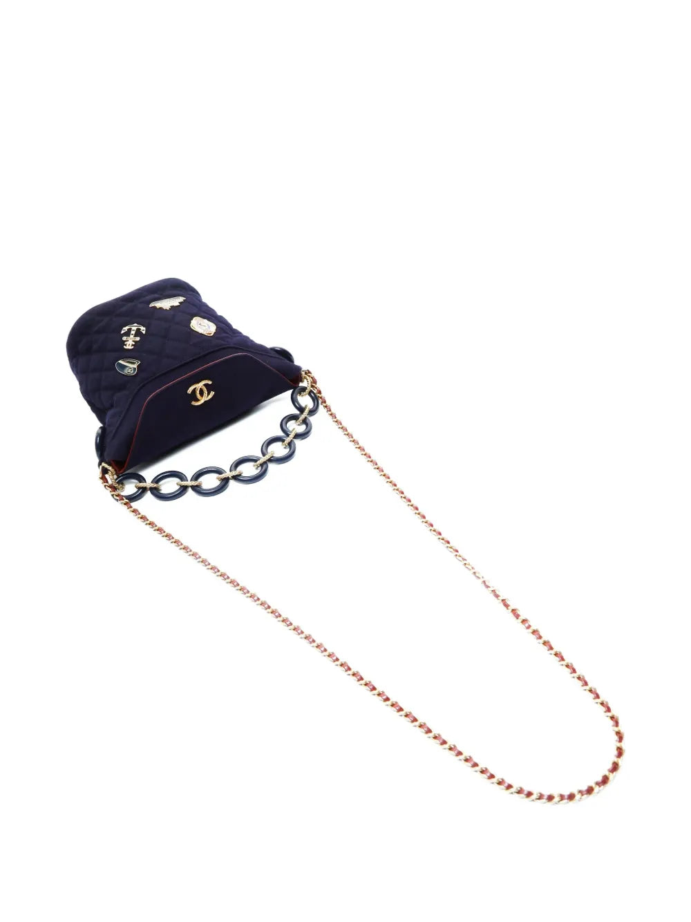 Pre-OwnedCHANEL Pre-Owned2018-2019 quilted chain shoulder bag