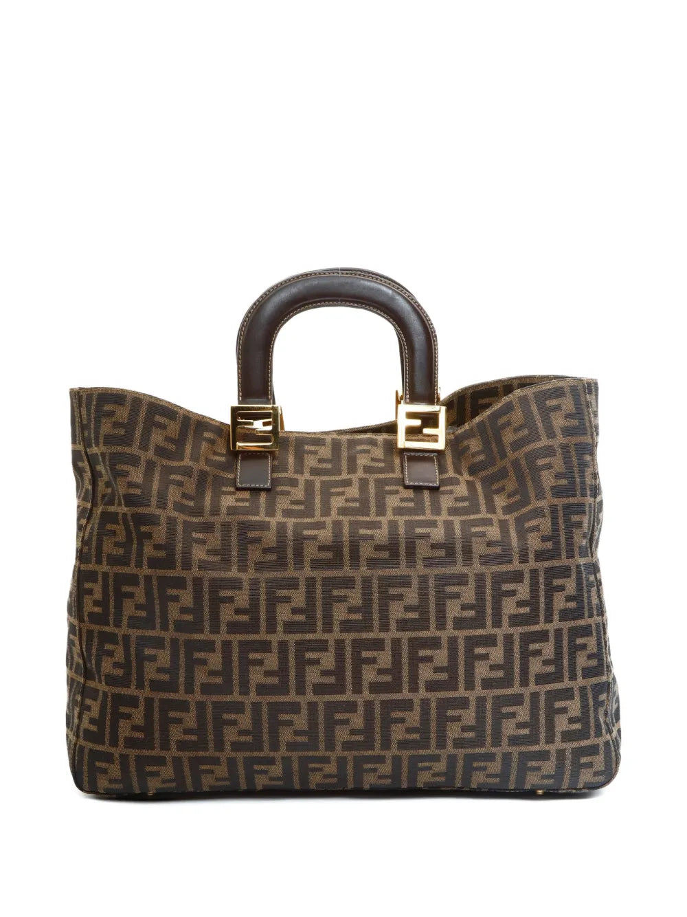 Pre-OwnedFendi Pre-Owned1990-2000 monogram-pattern handbag