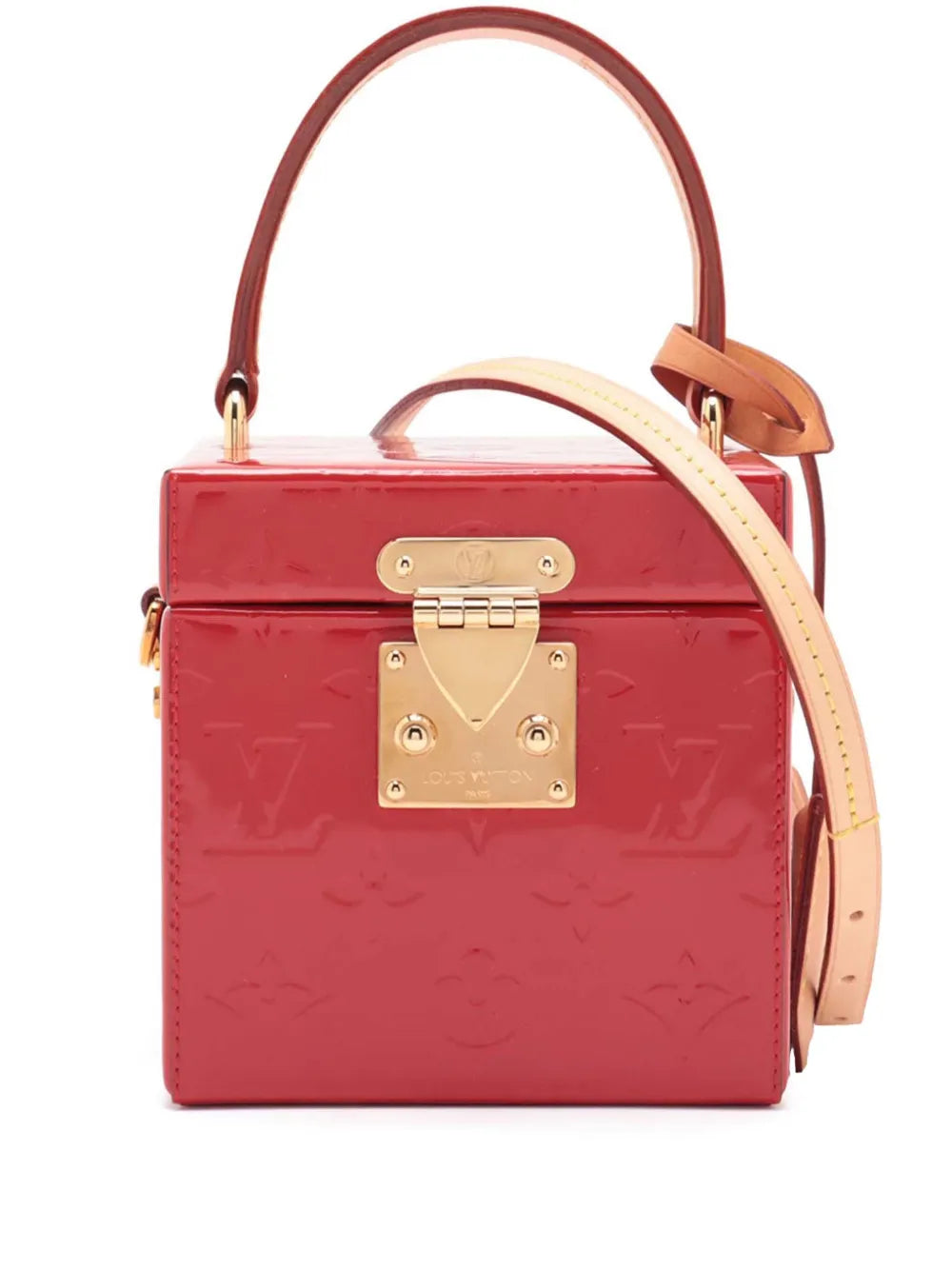 Pre-OwnedLouis Vuitton Pre-Owned2021-2025 Monogram Vernis Bleecker Box vanity bag