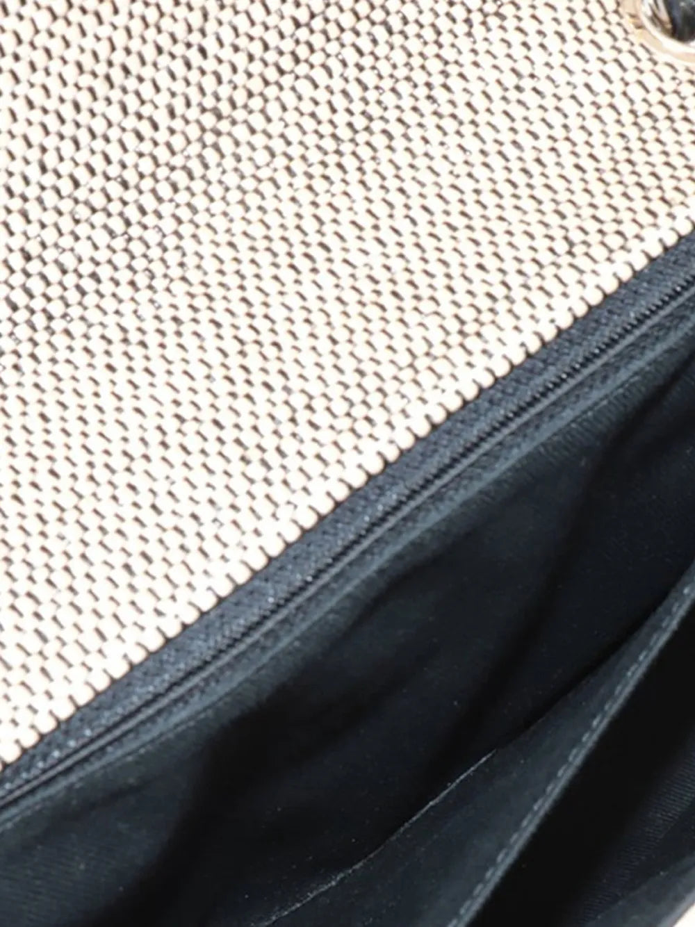 Pre-OwnedCHANEL Pre-Owned2011 Woven Raffia Cannes Mademoiselle Single Flap shoulder bag