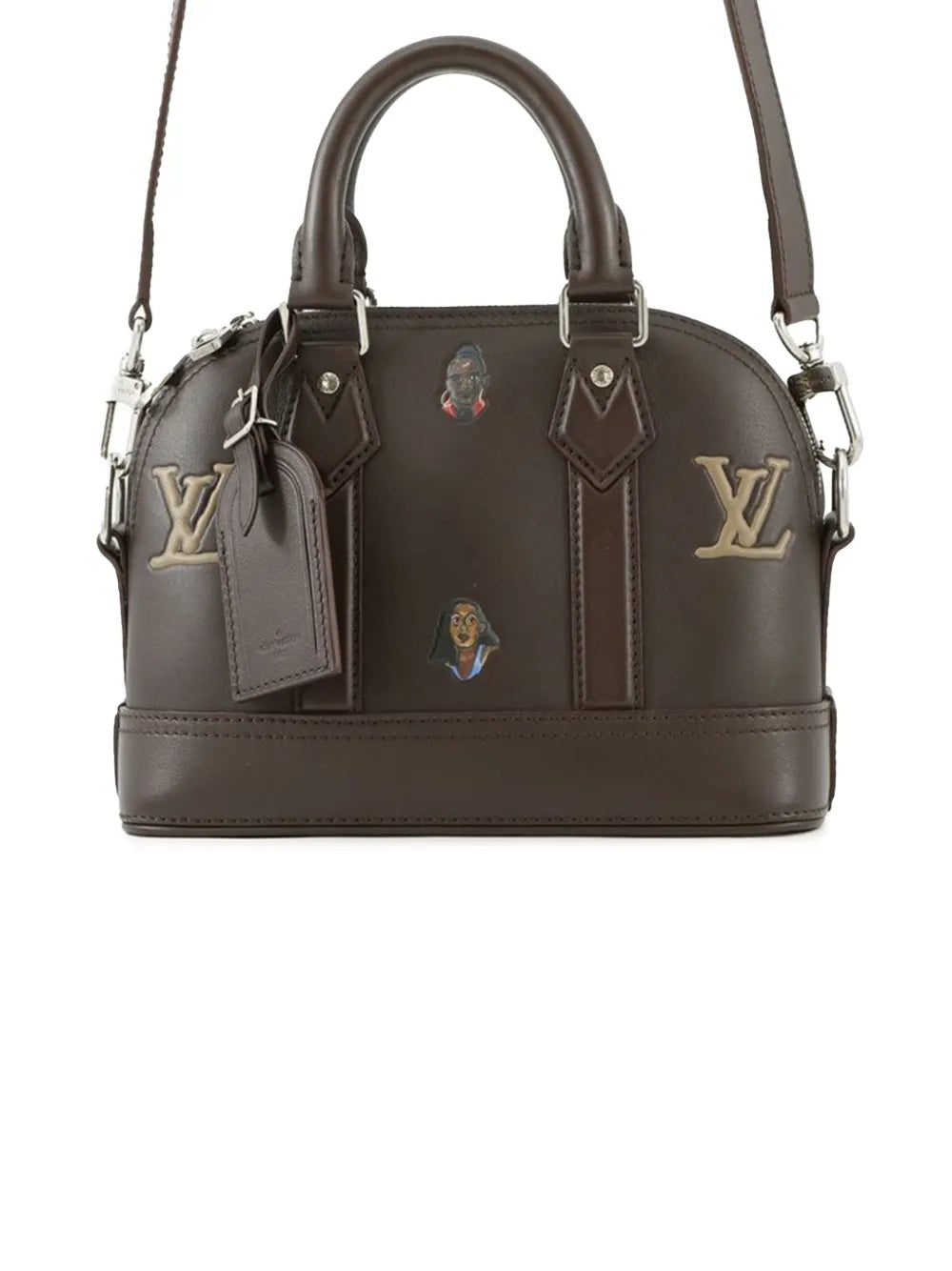 Pre-OwnedLouis Vuitton Pre-Owned2021-2025 Henry Taylor Calfskin Alma 25 satchel
