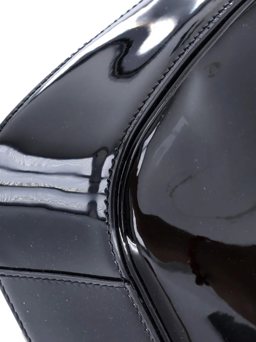 Pre-OwnedSaint Laurent Pre-OwnedLe 5 a 7 Patent Small hobo bag