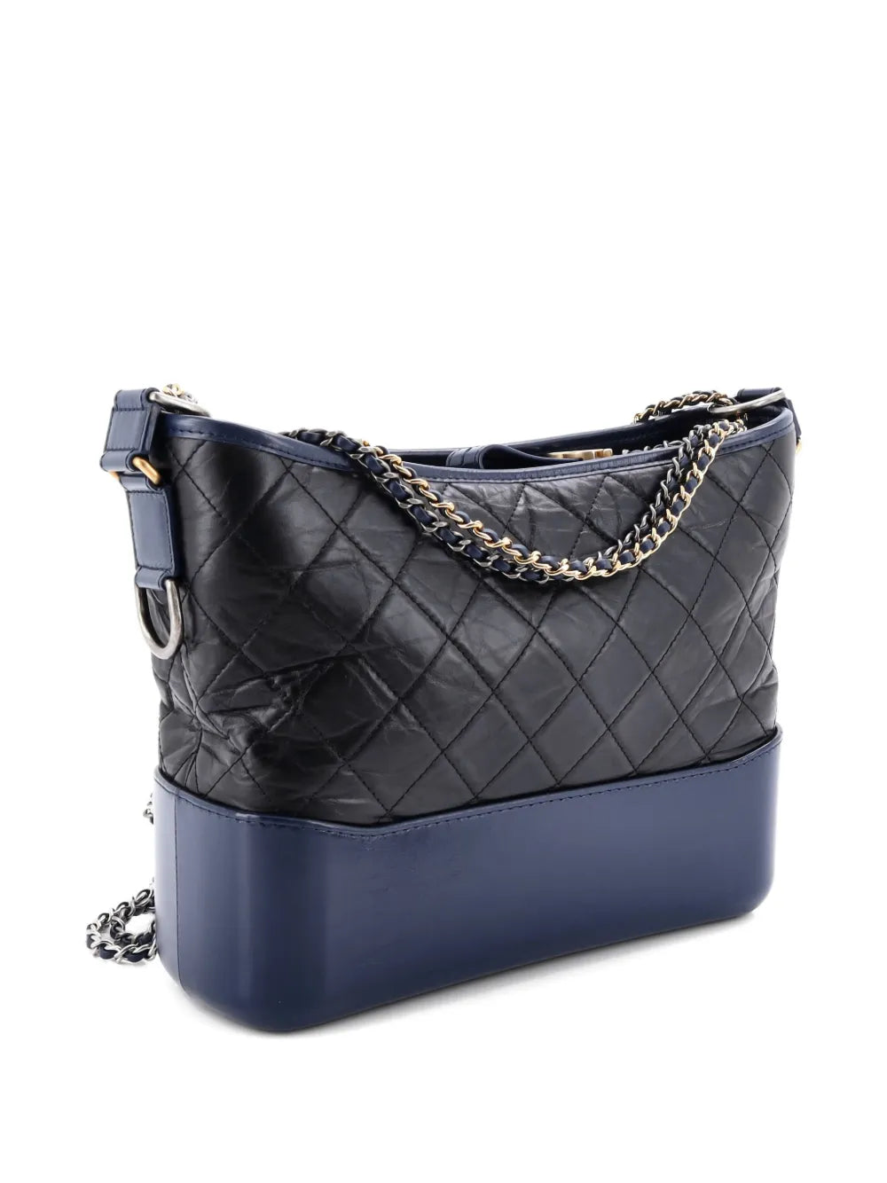 Pre-OwnedCHANEL Pre-OwnedGabrielle Quilted Aged Calfskin Medium hobo bag