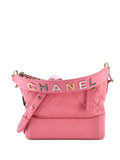 Pre-OwnedCHANEL Pre-OwnedGabrielle with Logo Handle Quilted Aged Calfskin Medium hobo bag